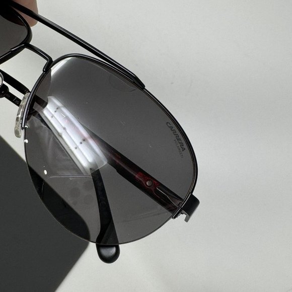 Carrera POLARIZED Sunglasses CA8030S 003M9 Matte Black .- Light Scratches - Picture 8 of 16